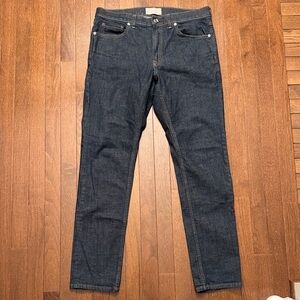 Everlane Dark Blue Slim Fit Jeans 34x32
